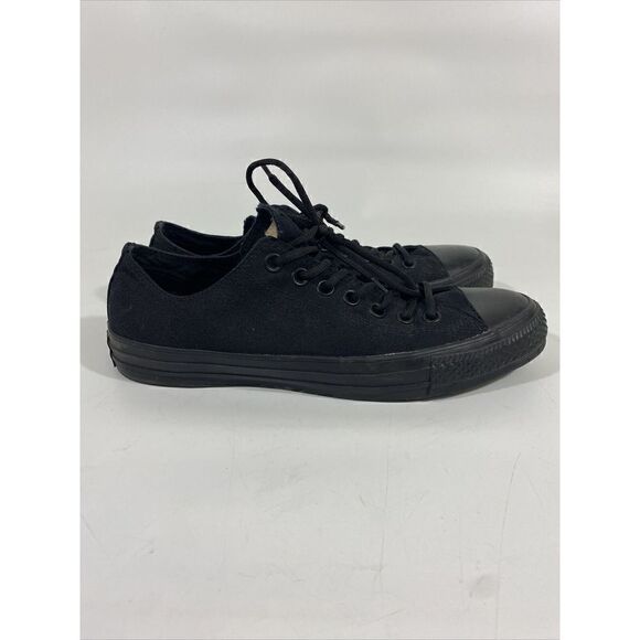 Converse With Lunarlon Triple Black Chuck Taylor All Star Size Mens 8.5 - Picture 8 of 14